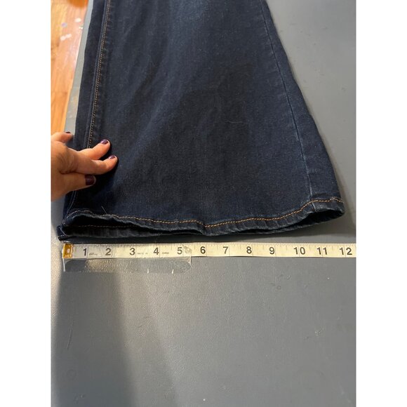 No Boundaries  Flared Denim Jeans Womens Size 17 Stretch Cogirl Western Rodeo ar - Picture 7 of 11
